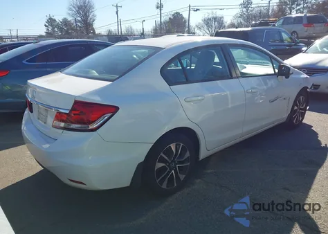 2015 Honda Civic Ex из США, поврежденный, VIN 2HGFB2F85FH501792